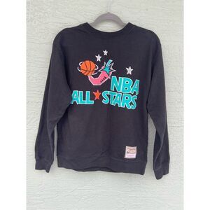 Mitchell & Ness NBA All Stars Men's Black Pullover Sweatshirt M Standard